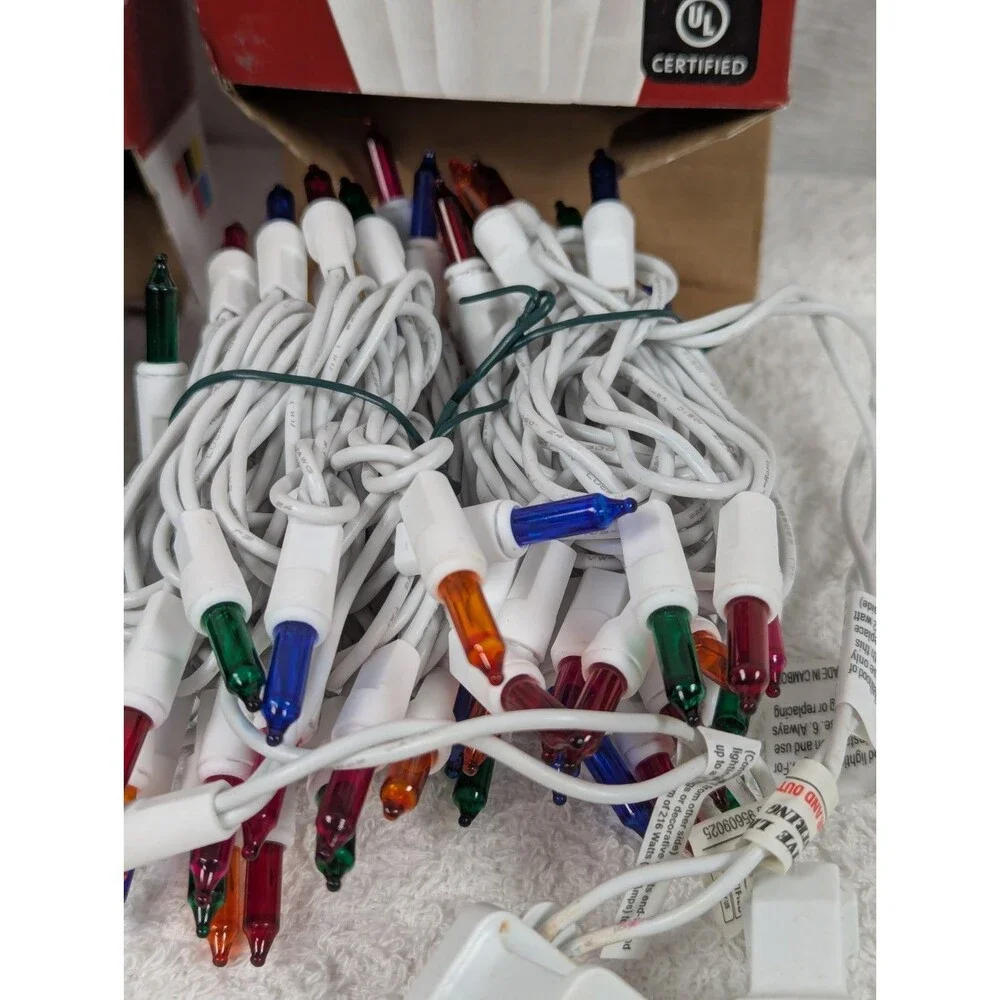 Christmas - Merry Brite - 70 Count - Mini Lights - 2 Pack